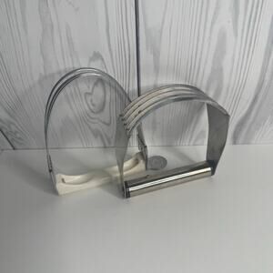 Set of 2 Vintage Pastry Dough Blender Cutter